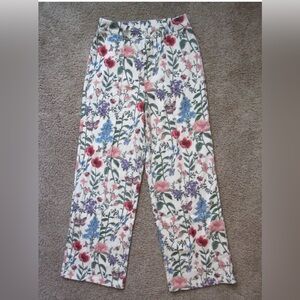 Cider Multicolor Corduroy, Floral Women's Pants*